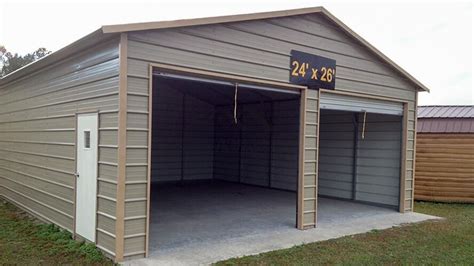 boxed eave style metal garages|a frame metal garages for sale.